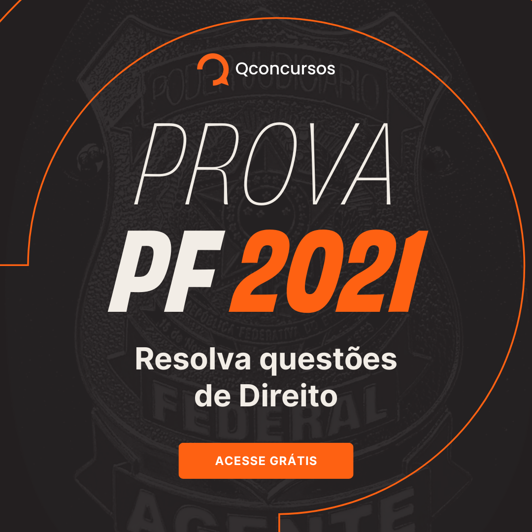 caderno de questões pf 2021