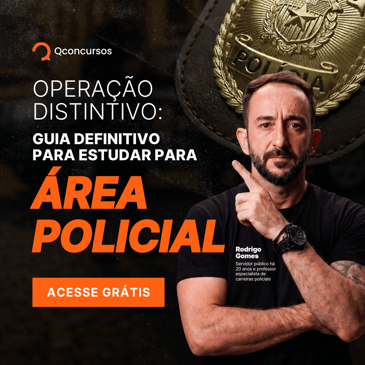 como estudar para concurso policial