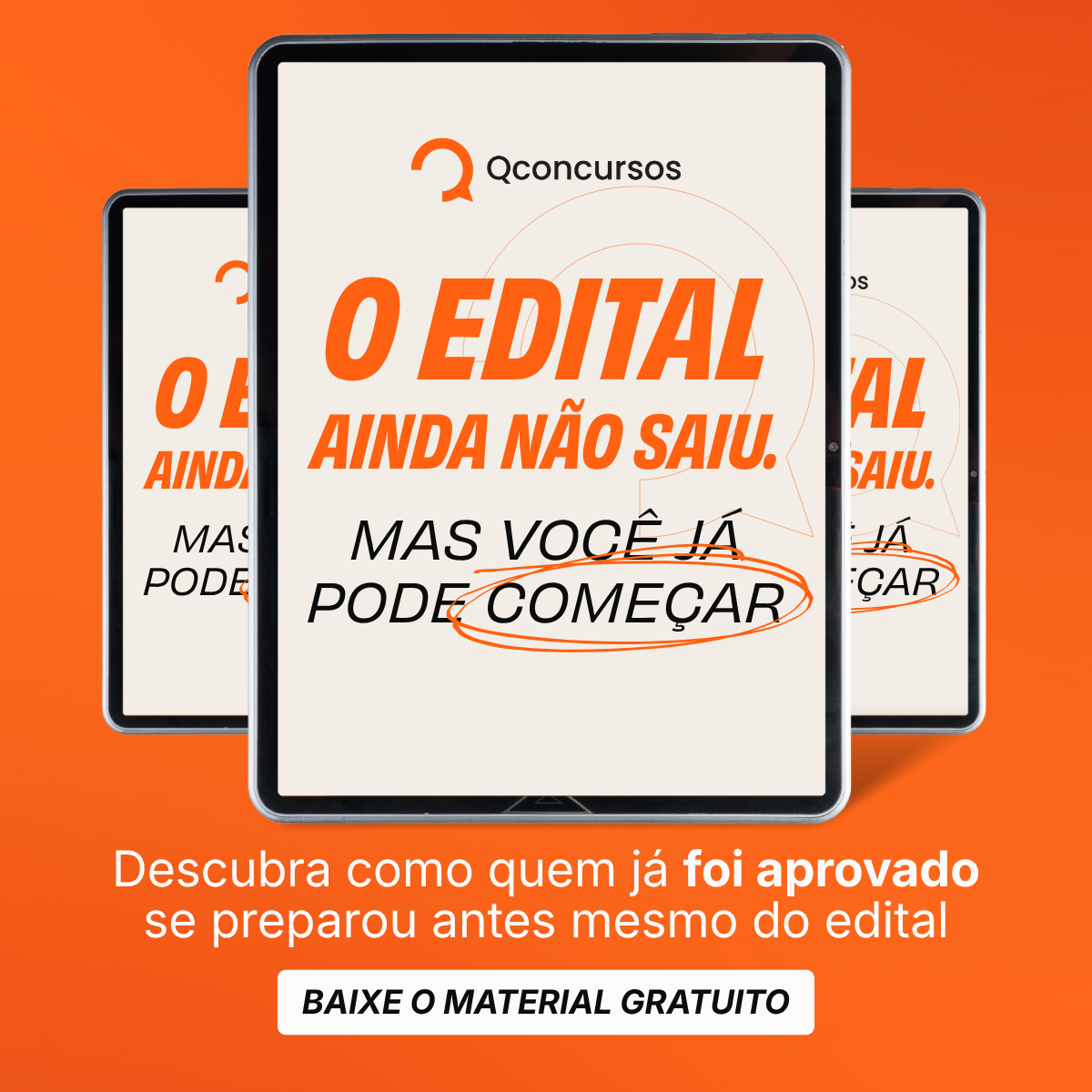 como estudar antes do edital
