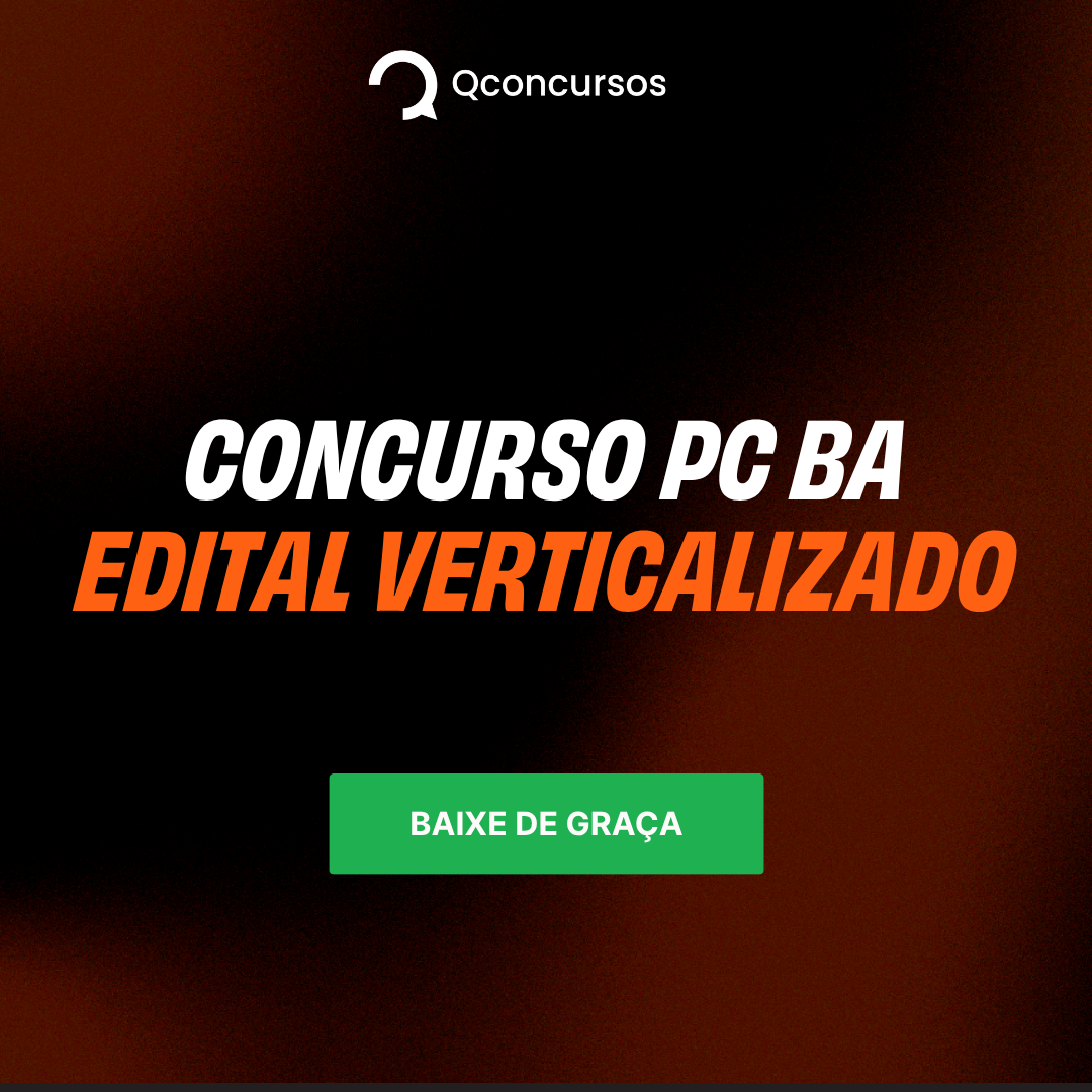 edital verticalizado PC BA